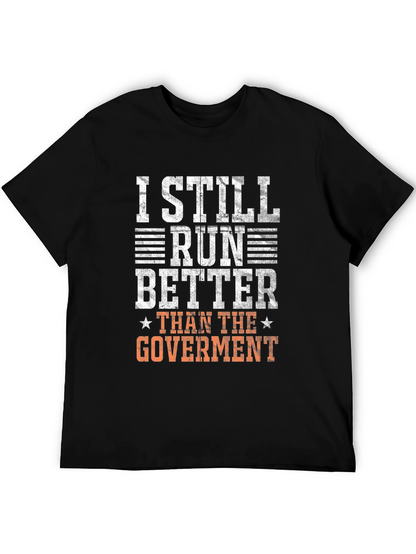 Funny Political Runner T-Shirt