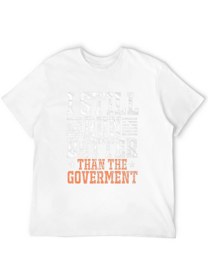 Funny Political Runner T-Shirt
