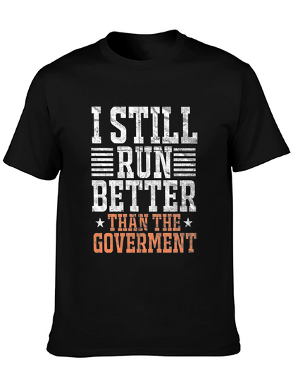 Funny Political Runner T-Shirt