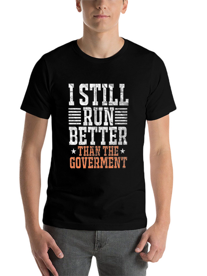 Funny Political Runner T-Shirt