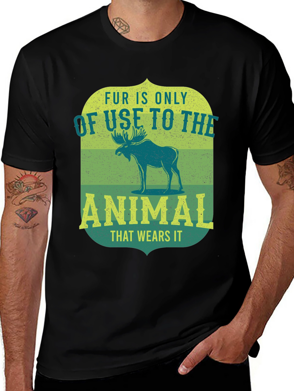 Fur is Only of Use to the Animal T-Shirt
