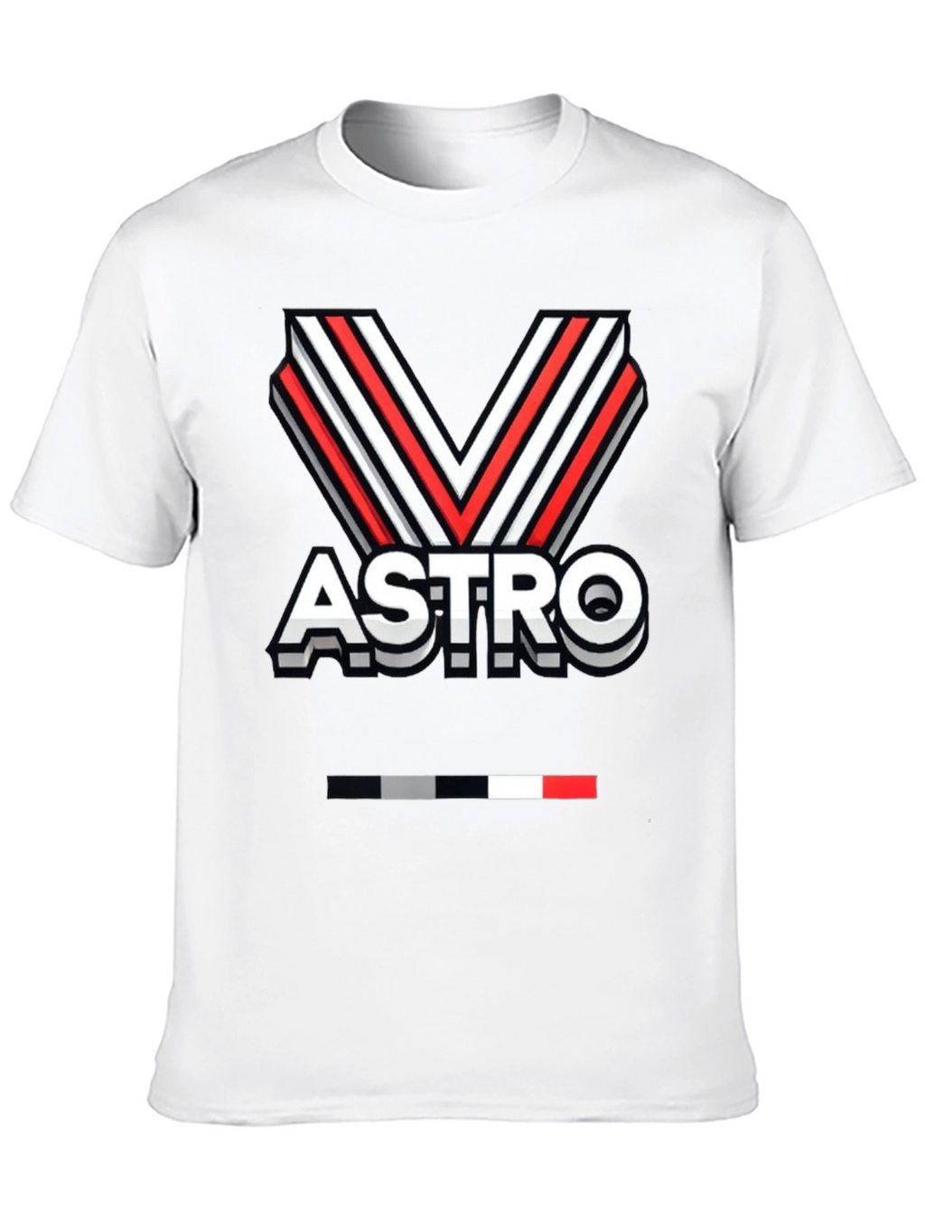 Astro Graphic Tee - Black Cotton Blend