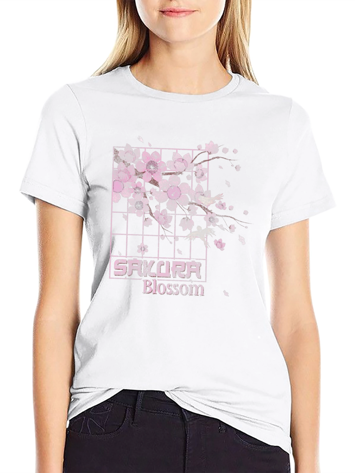 Sakura Blossom Graphic Tee