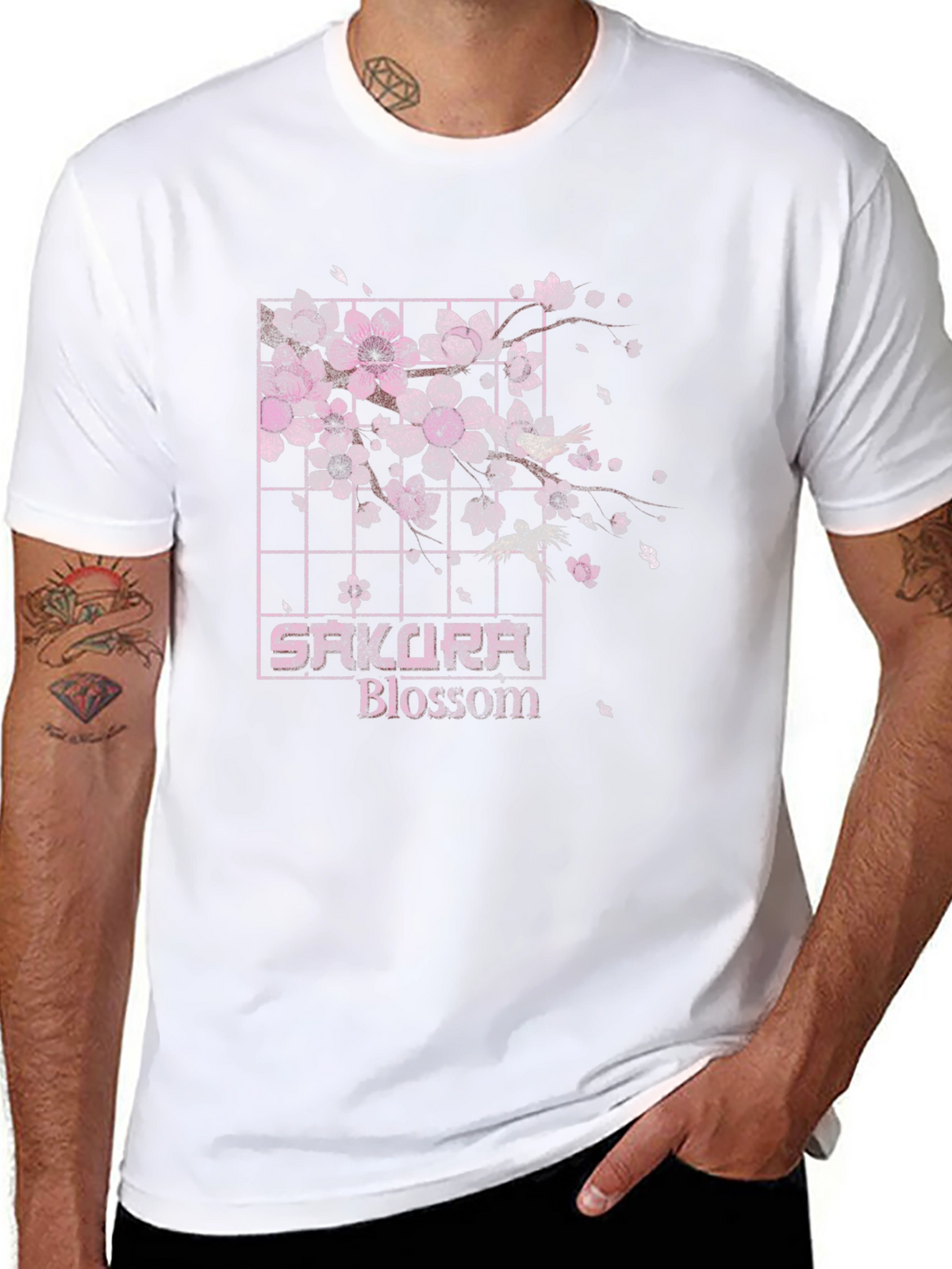 Sakura Blossom Graphic Tee