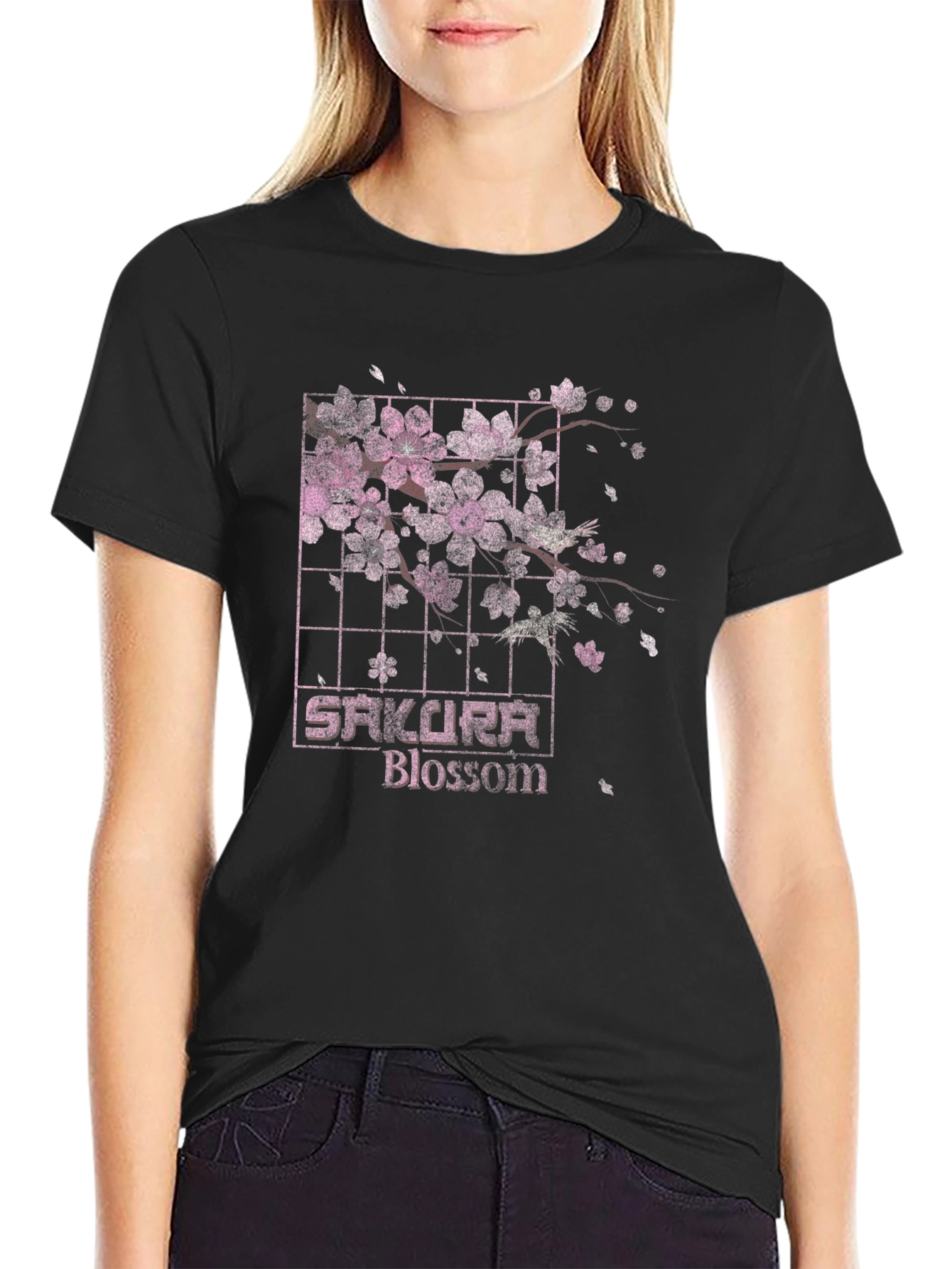 Sakura Blossom Graphic Tee