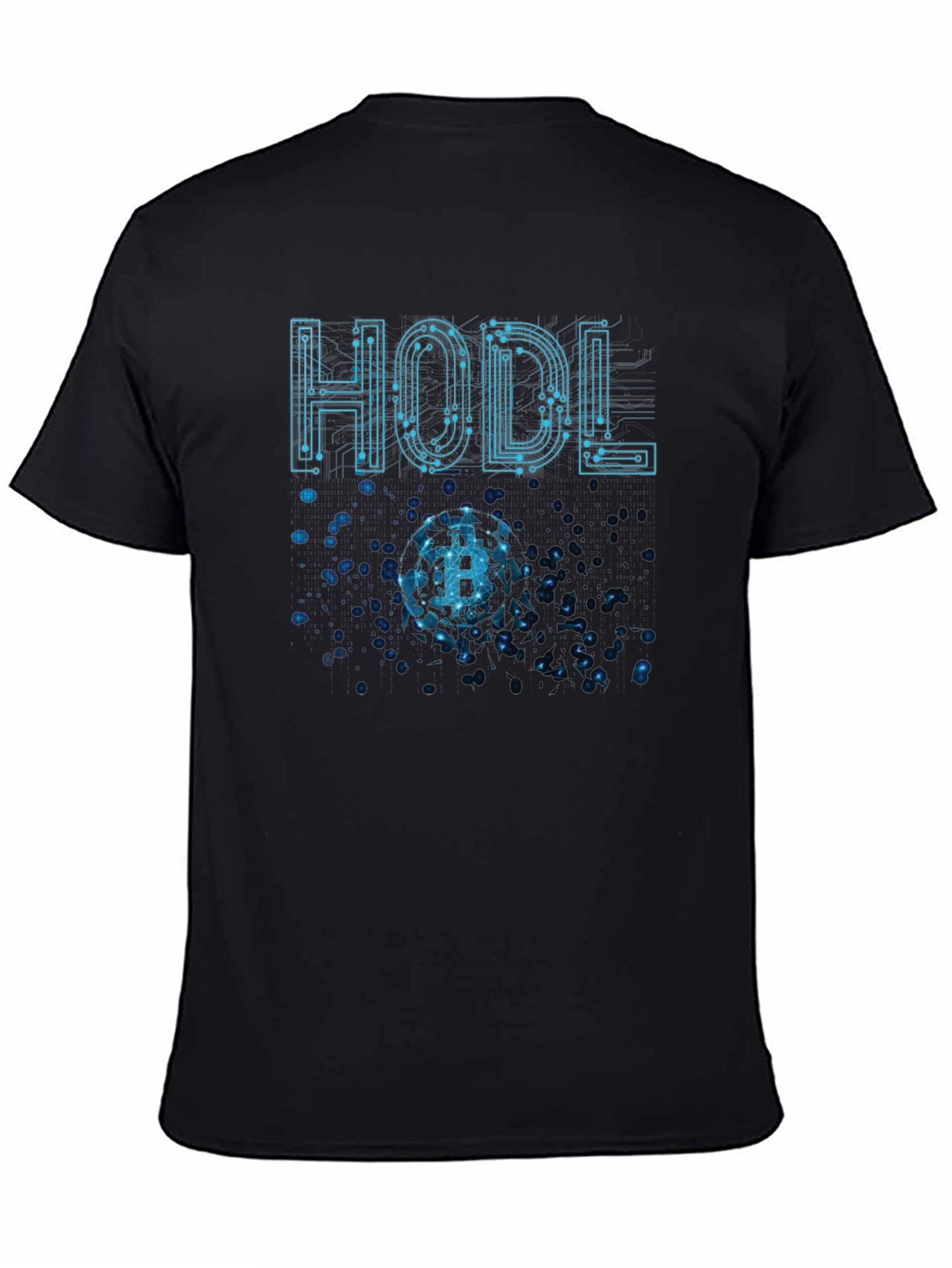 HODL Bitcoin Graphic Tee - Crypto Investor Shirt