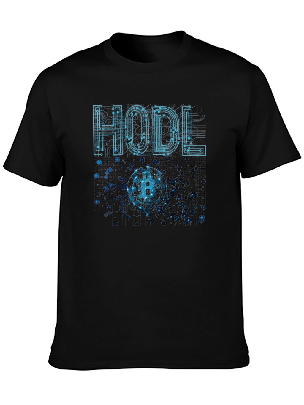 HODL Bitcoin Graphic Tee - Crypto Investor Shirt