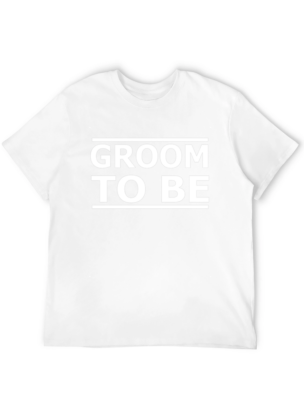 Groom To Be T-Shirt - Black Cotton Blend