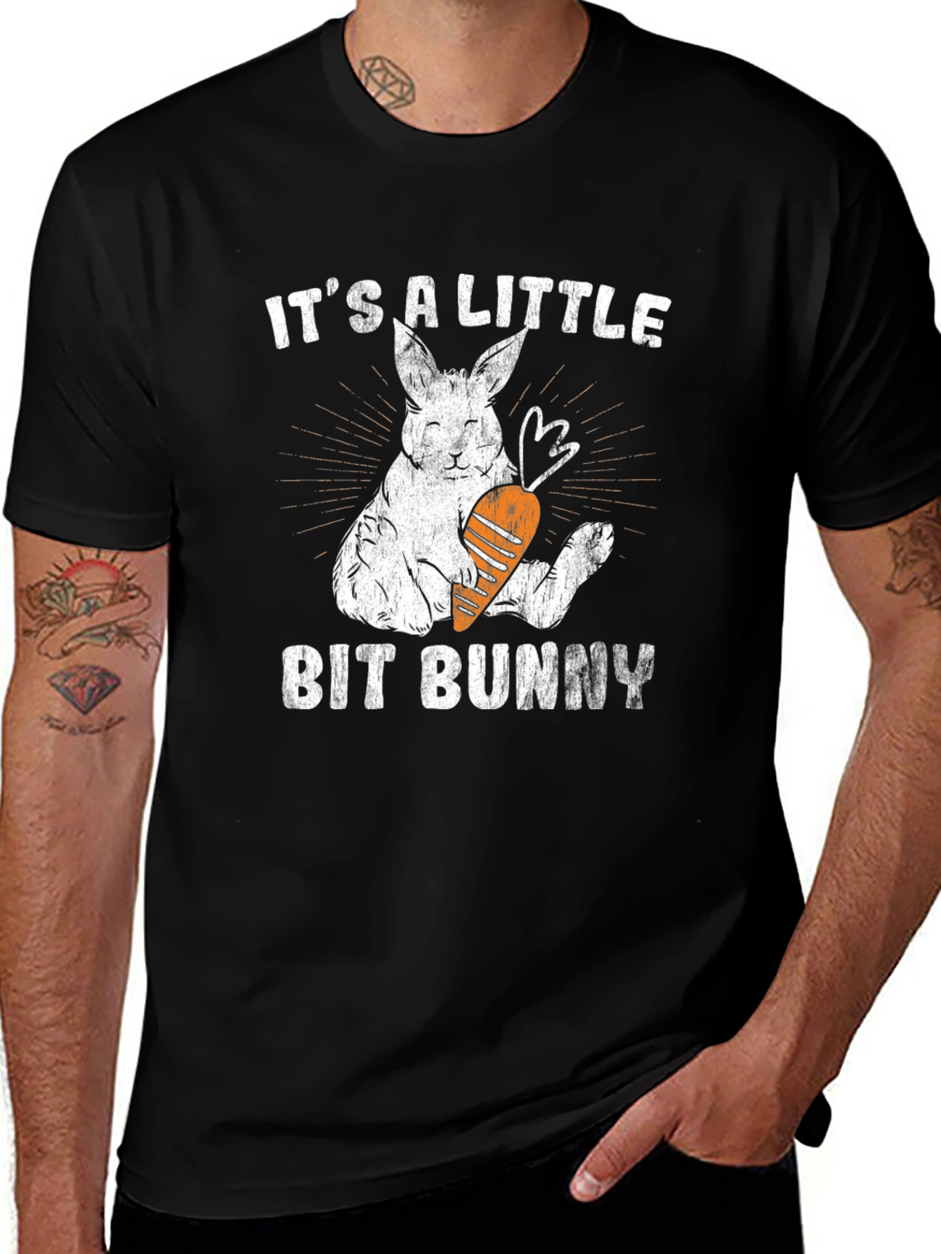 Its a Little Bit Bunny T-Shirt - Fun Easter Tee