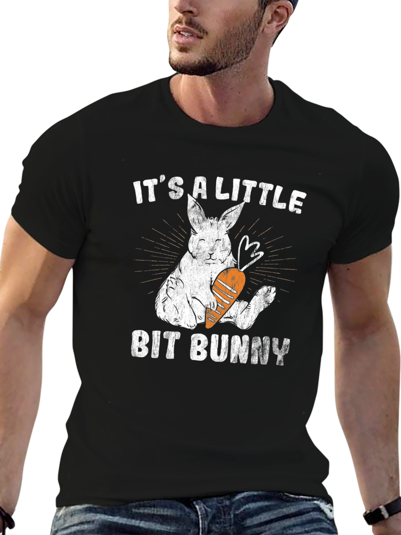 Its a Little Bit Bunny T-Shirt - Fun Easter Tee