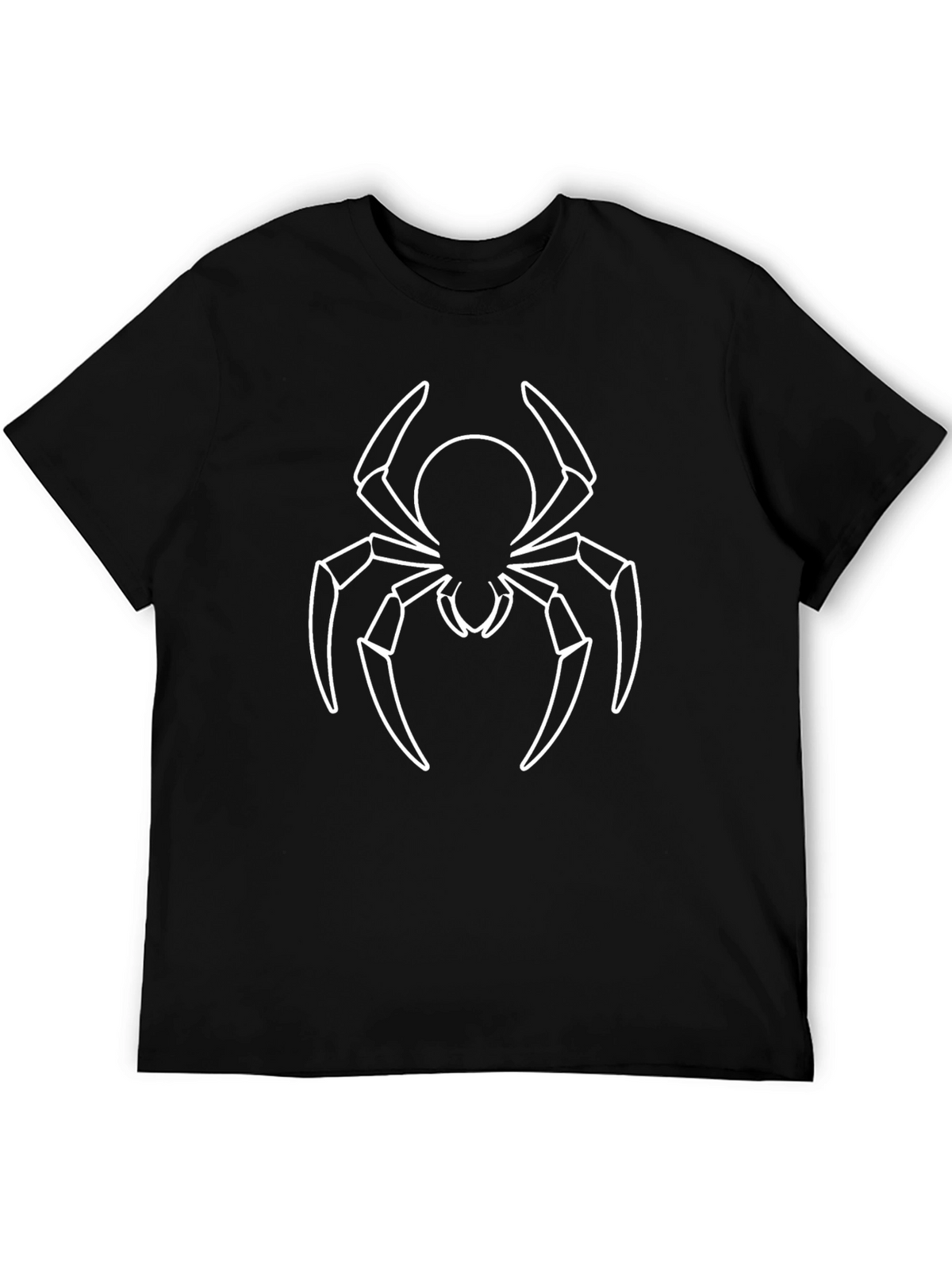 Spider Graphic Black T-Shirt - Casual Style