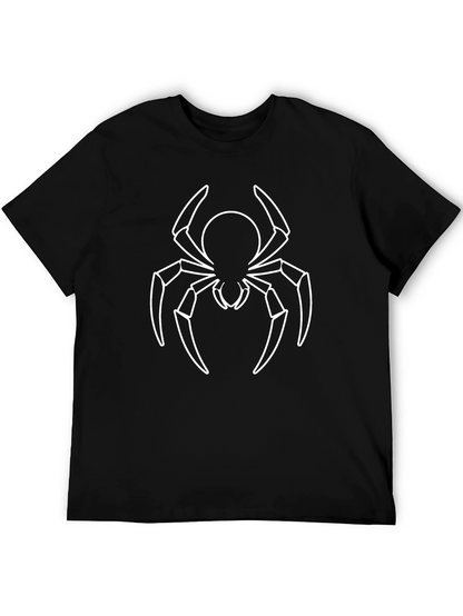 Spider Graphic Black T-Shirt - Casual Style