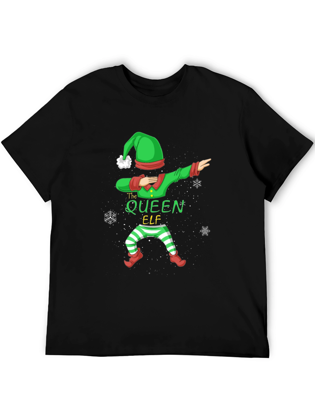 The Queen Elf Dabbing Christmas T-Shirt