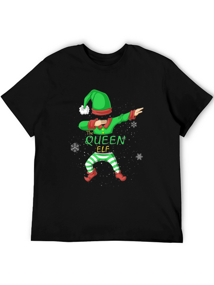 The Queen Elf Dabbing Christmas T-Shirt
