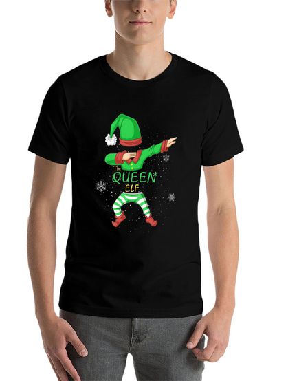 The Queen Elf Dabbing Christmas T-Shirt