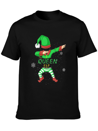The Queen Elf Dabbing Christmas T-Shirt