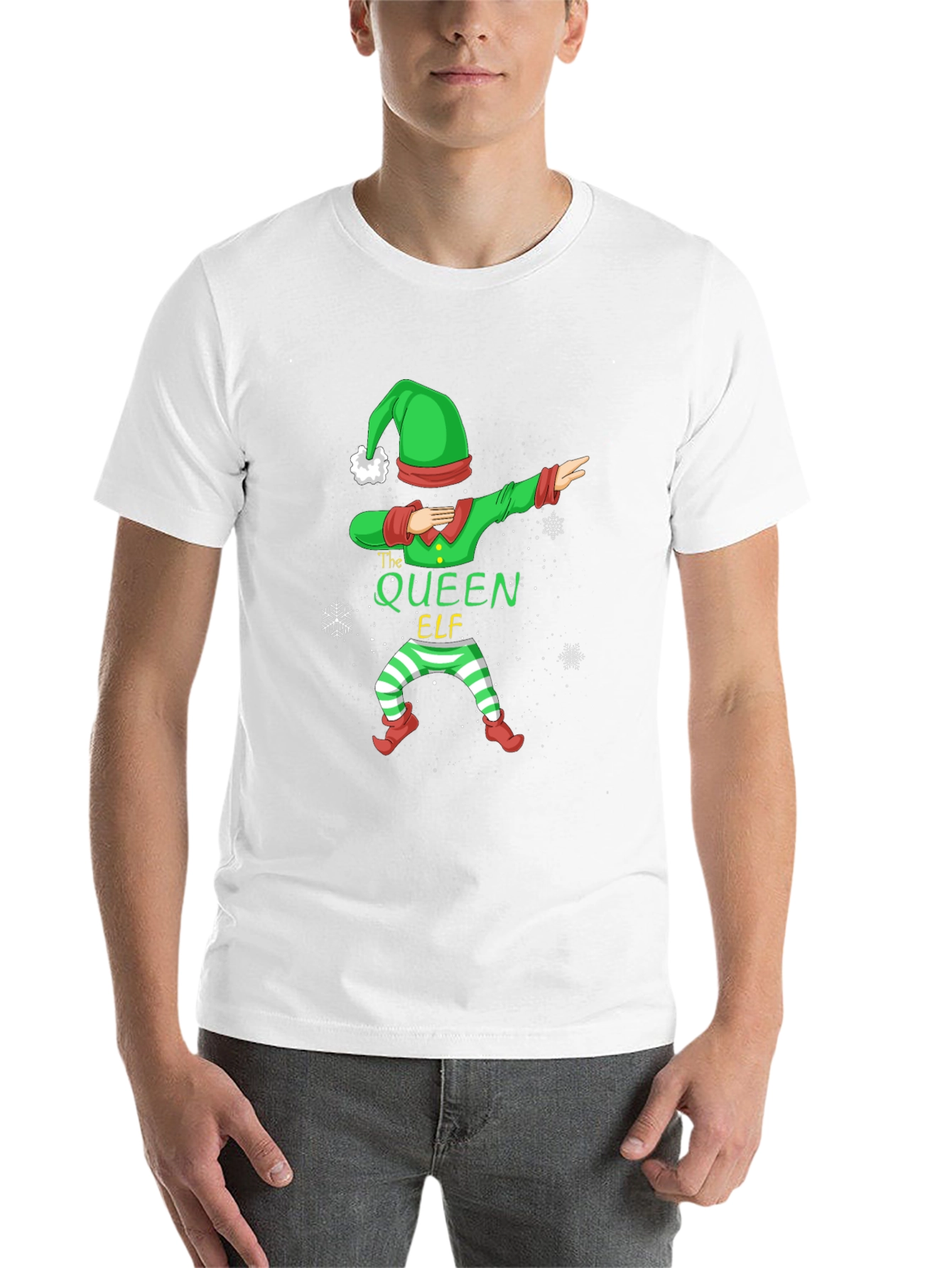The Queen Elf Dabbing Christmas T-Shirt