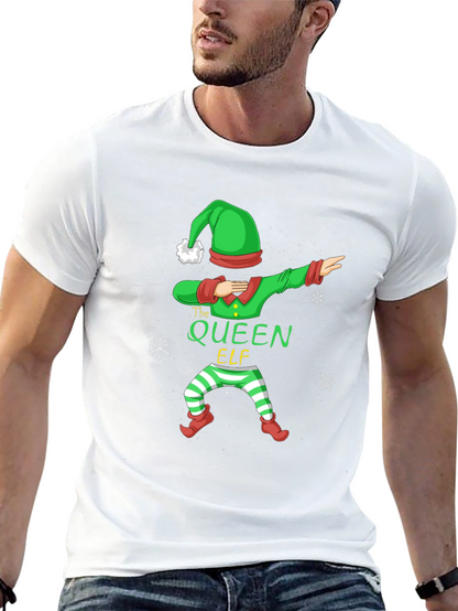 The Queen Elf Dabbing Christmas T-Shirt
