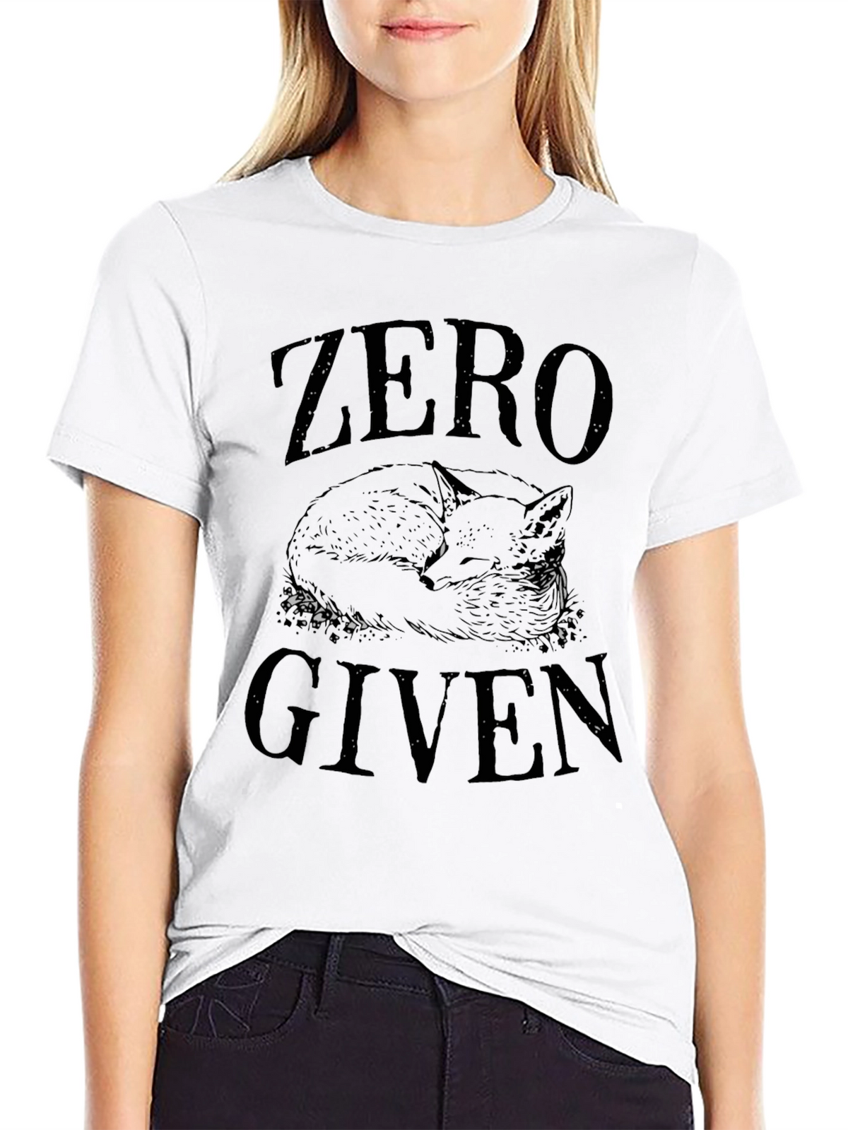 Zero Fox Given T-Shirt - Mens Black Graphic Tee