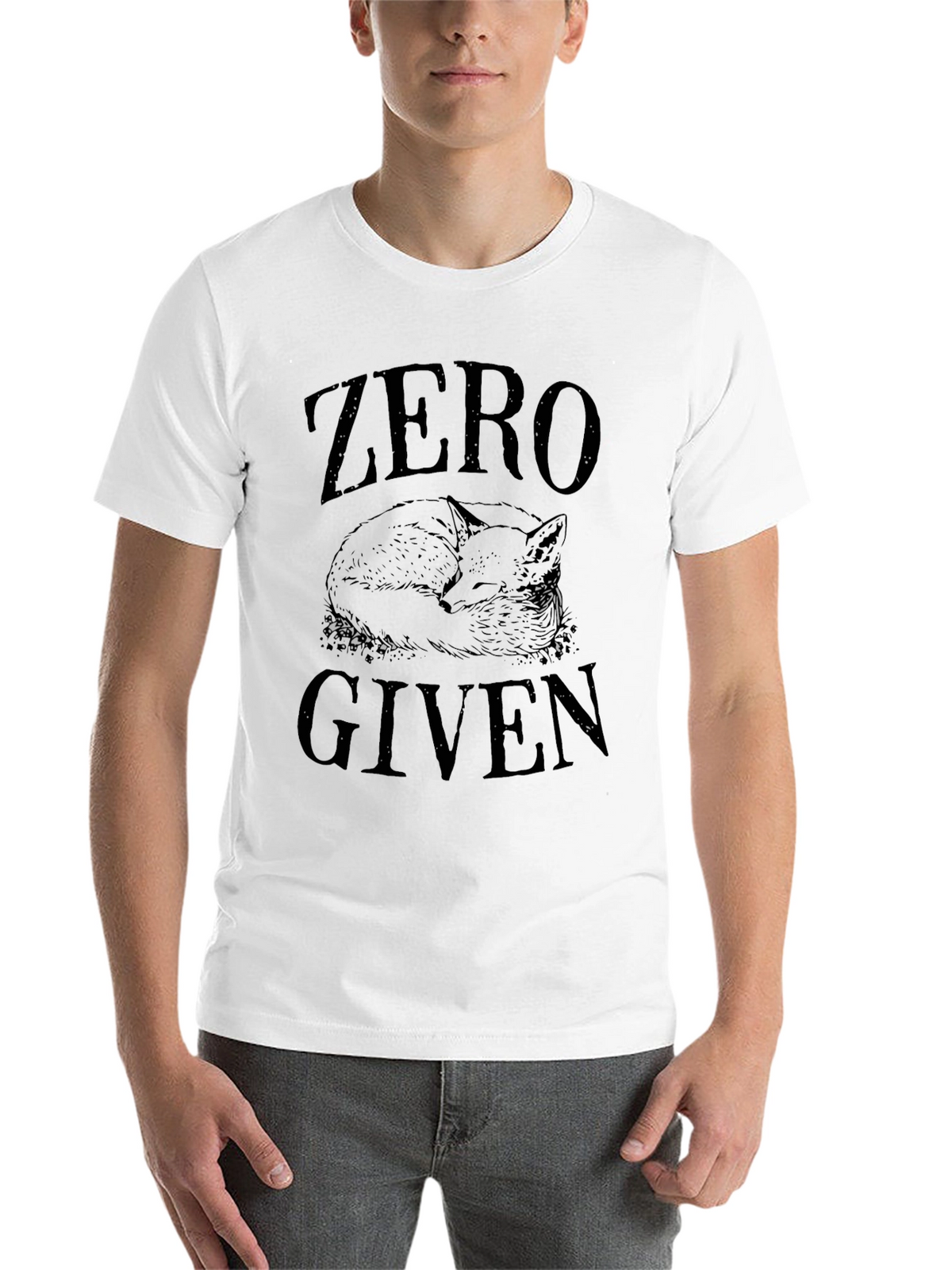 Zero Fox Given T-Shirt - Mens Black Graphic Tee