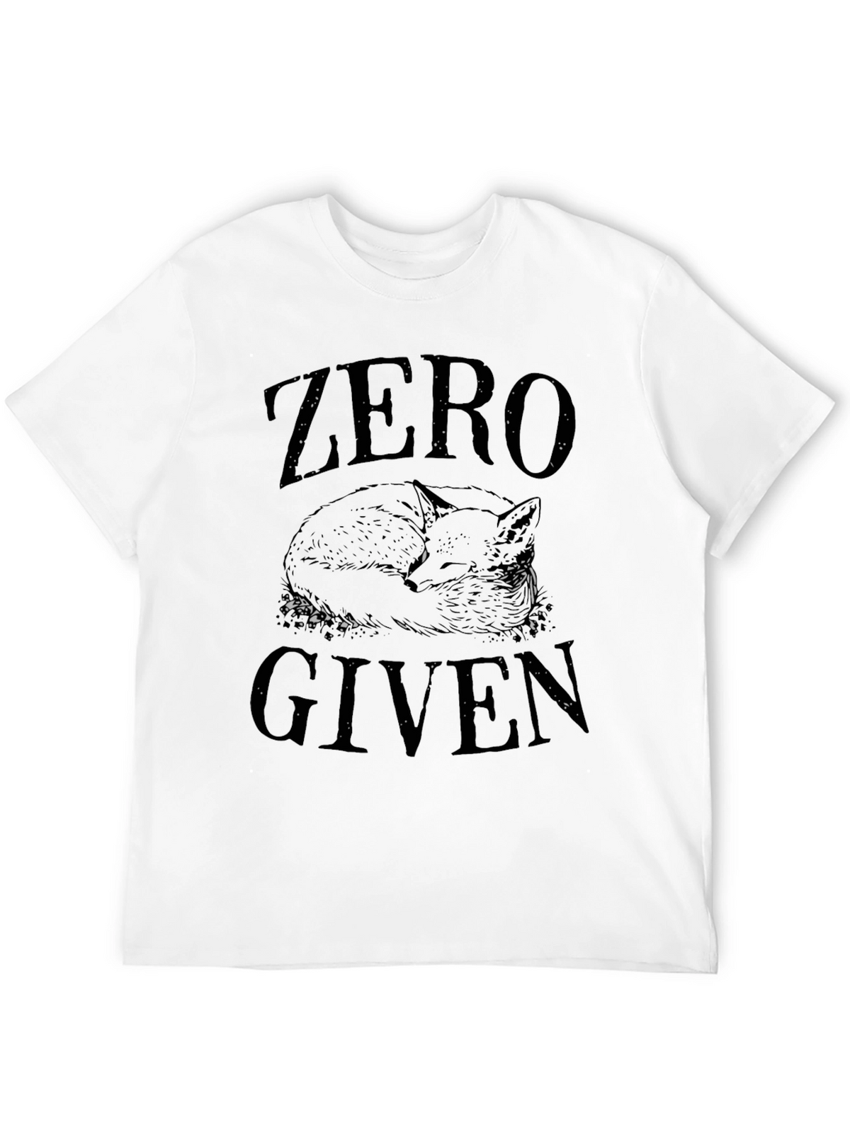 Zero Fox Given T-Shirt - Mens Black Graphic Tee