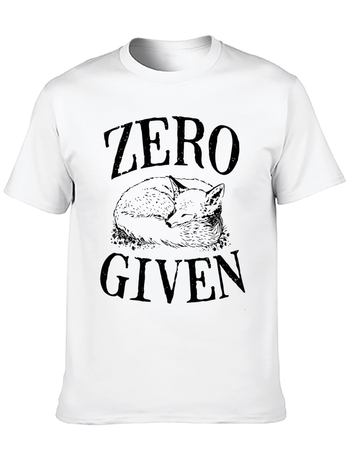 Zero Fox Given T-Shirt - Mens Black Graphic Tee