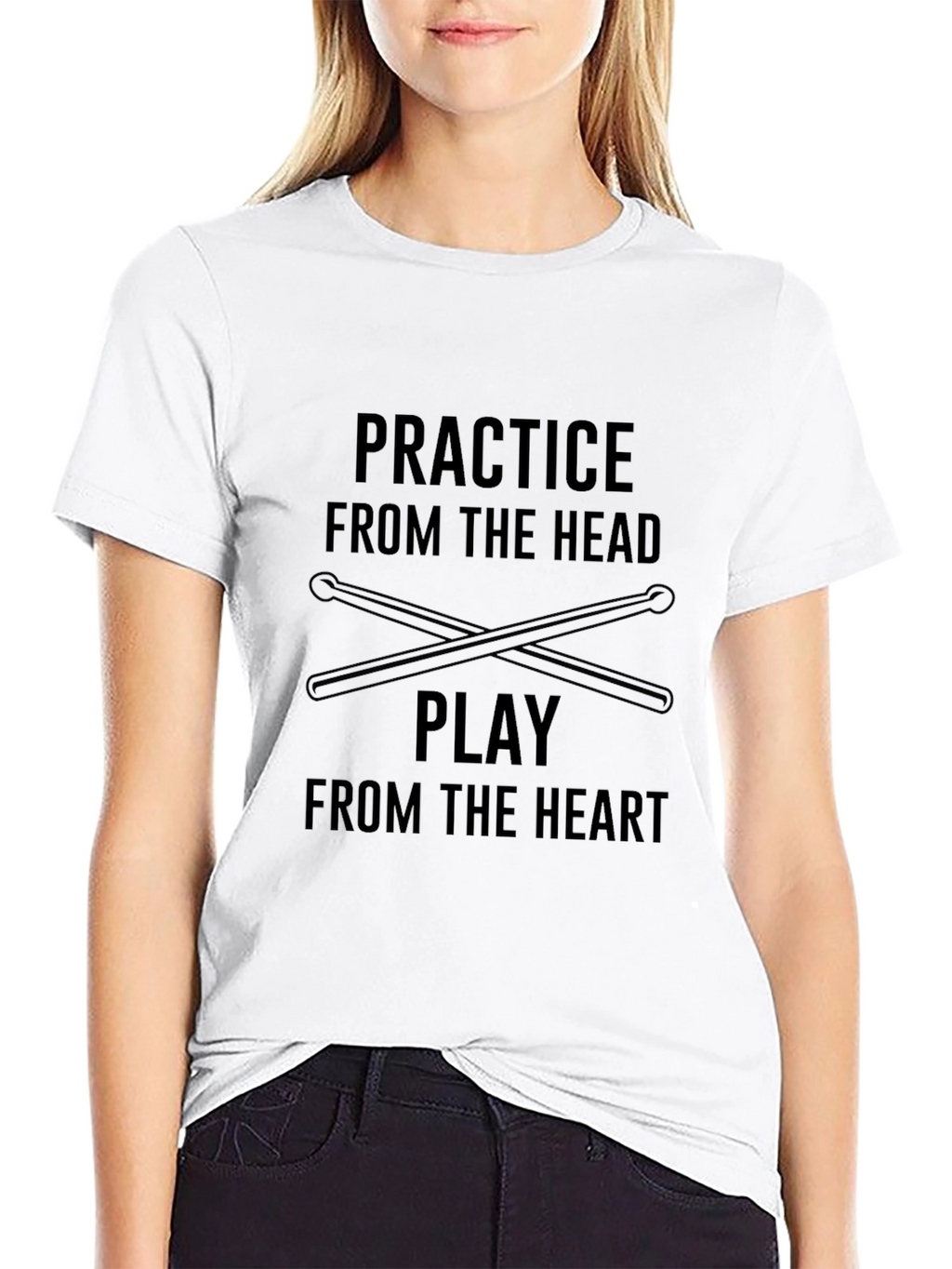 Practice From The Head Drums T-Shirt