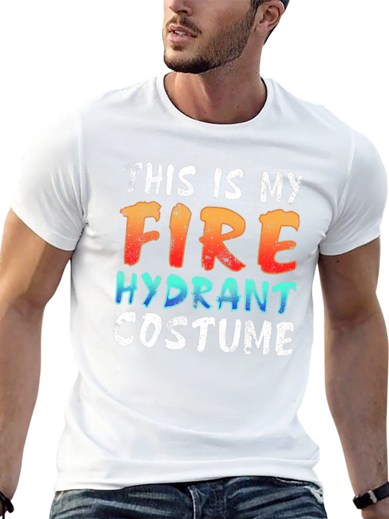 Funny Fire Hydrant Costume T-Shirt