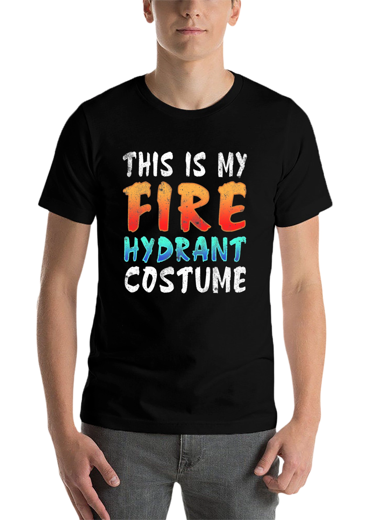 Funny Fire Hydrant Costume T-Shirt