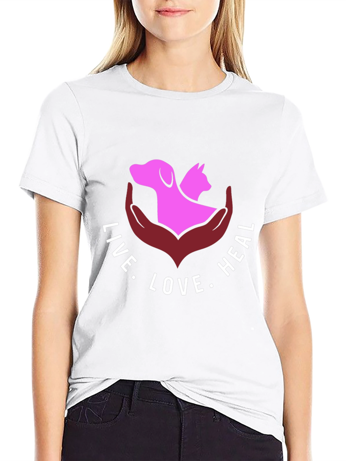 Live Love Heal Pet T-Shirt