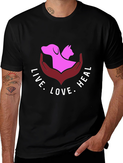 Live Love Heal Pet T-Shirt
