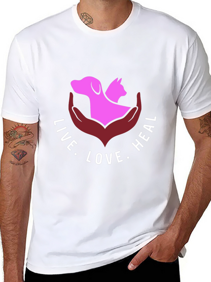 Live Love Heal Pet T-Shirt
