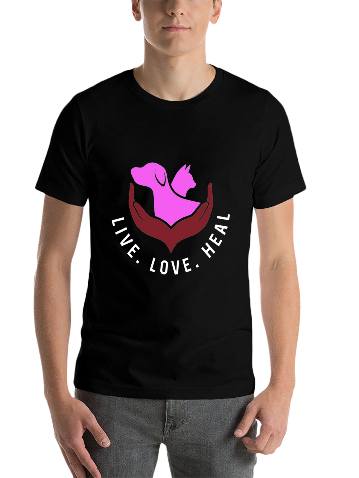 Live Love Heal Pet T-Shirt
