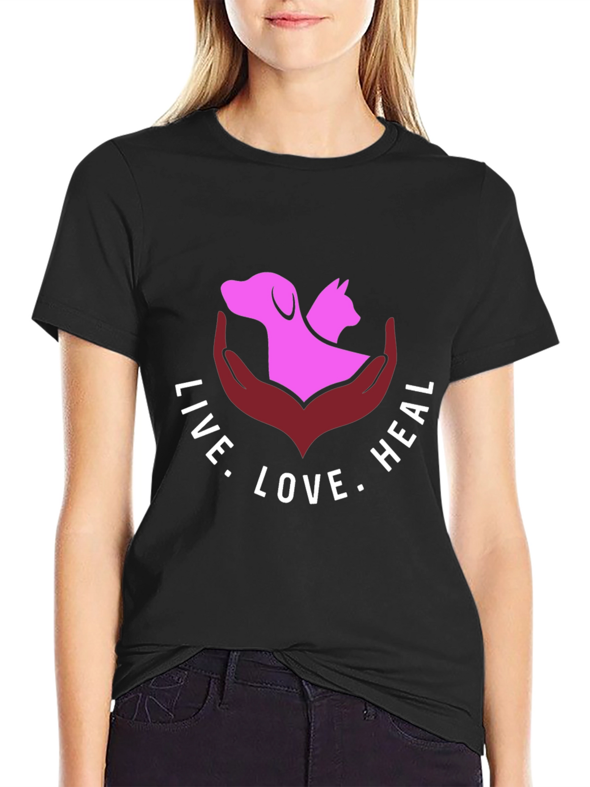 Live Love Heal Pet T-Shirt