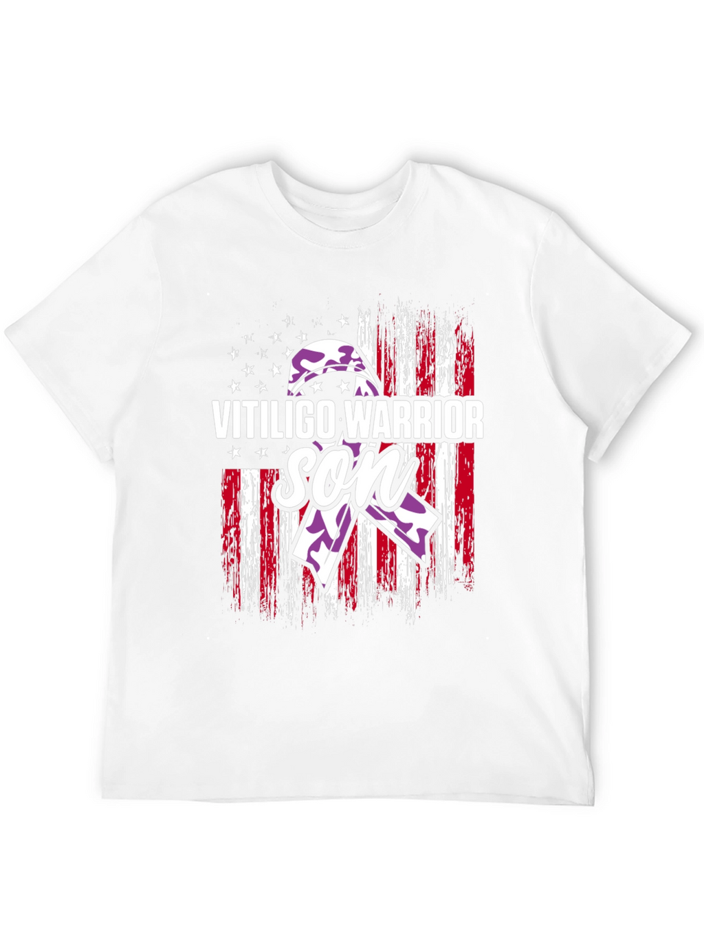 Vitiligo Warrior Son T-Shirt