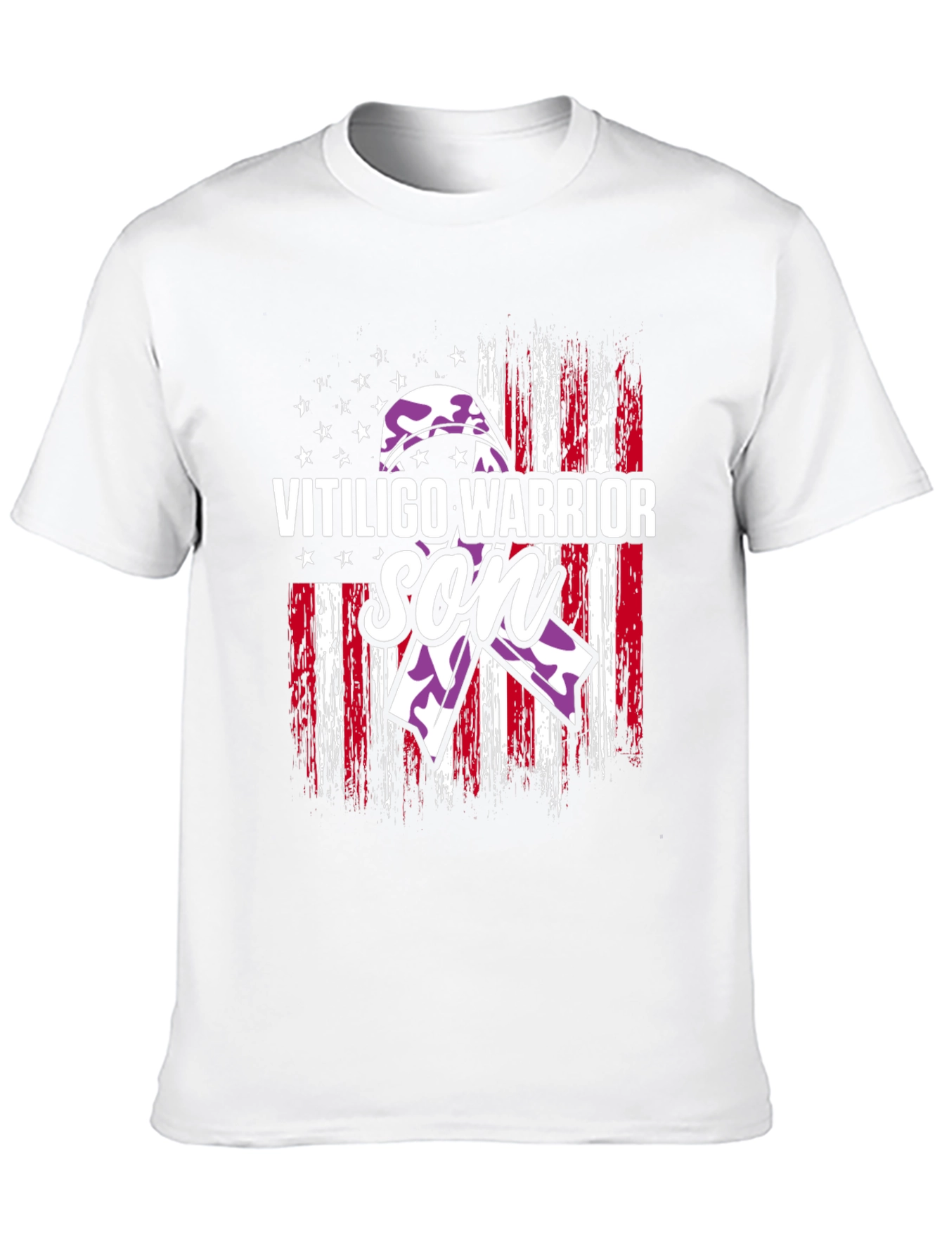 Vitiligo Warrior Son T-Shirt