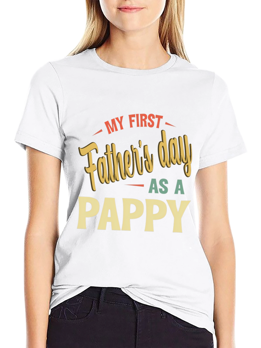 My First Fathers Day As A Pappy T-Shirt