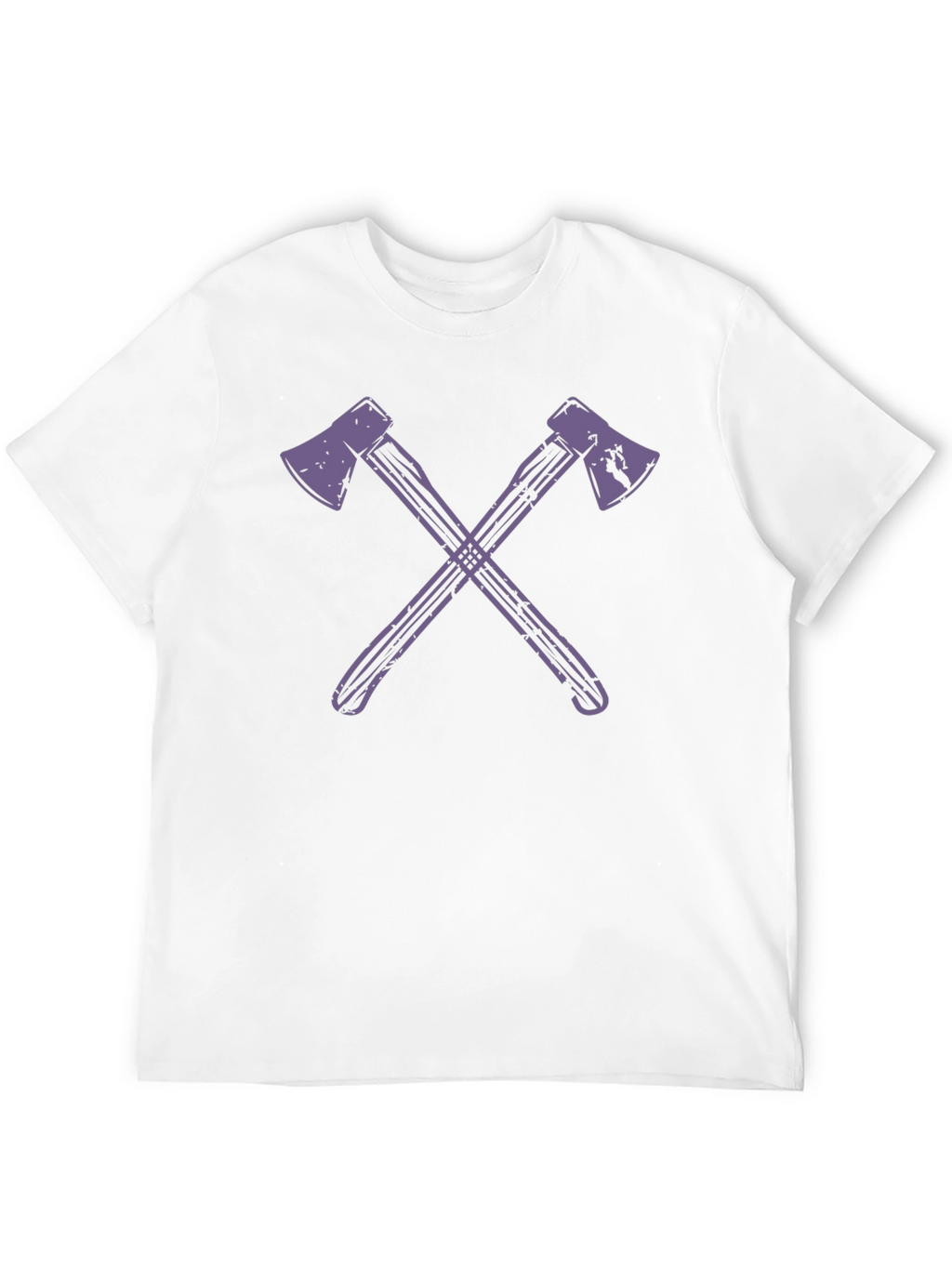 Axe Cross T-Shirt - Stylish Lumberjack Tee