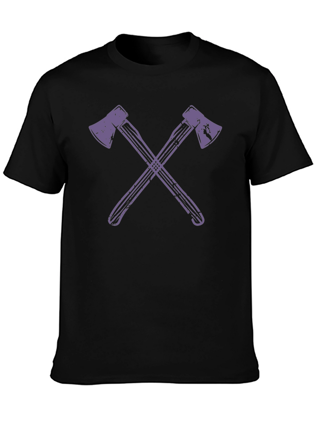 Axe Cross T-Shirt - Stylish Lumberjack Tee