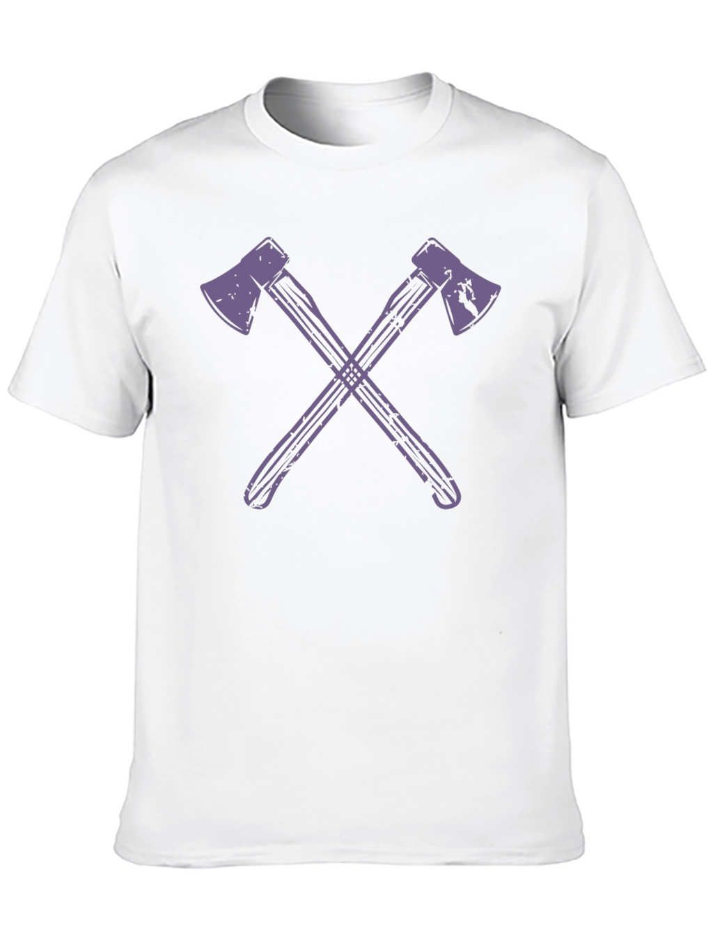 Axe Cross T-Shirt - Stylish Lumberjack Tee