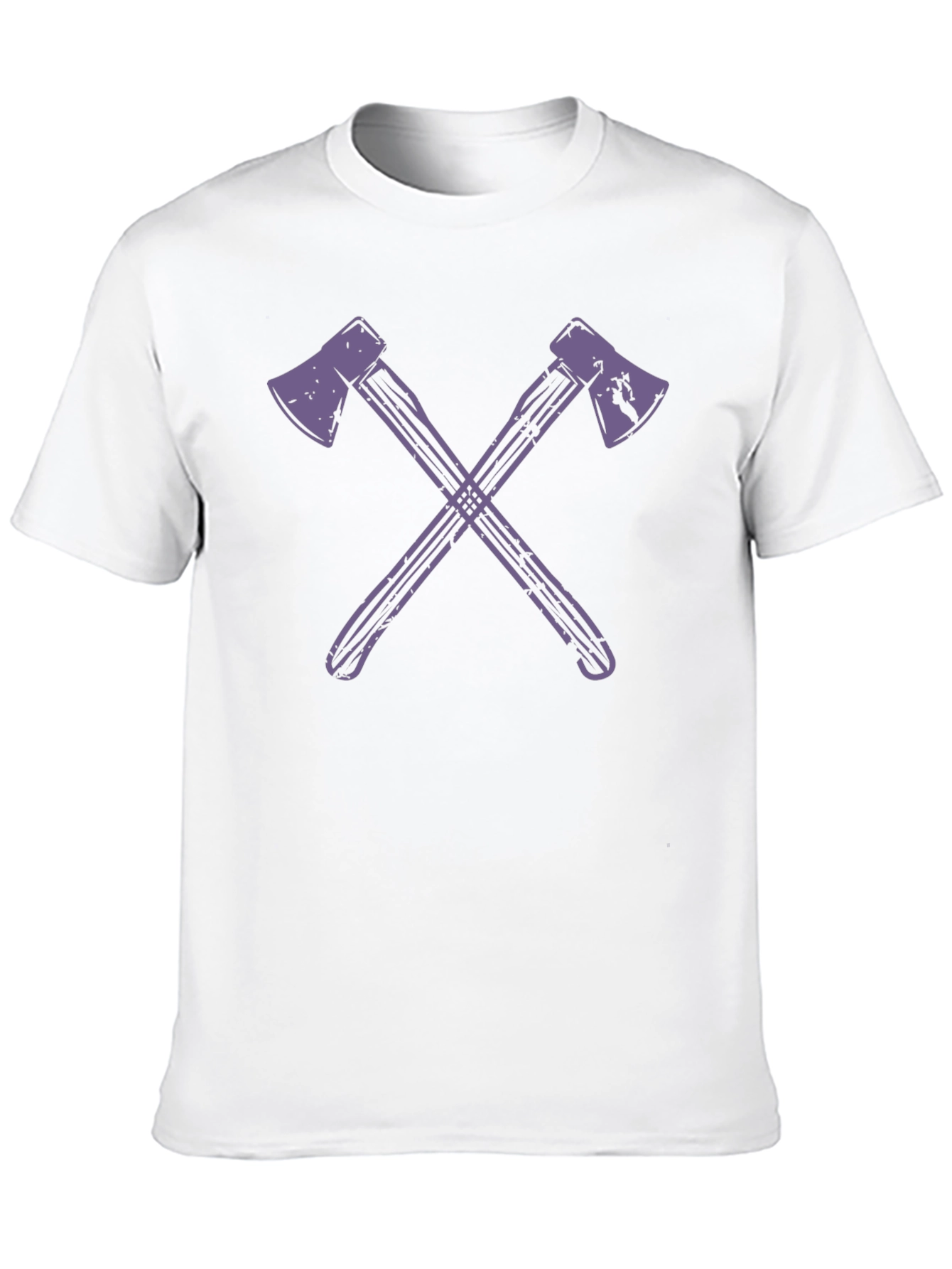 Axe Cross T-Shirt - Stylish Lumberjack Tee