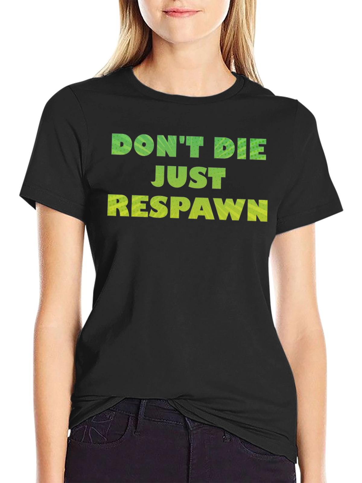 Dont Die Just Respawn Gaming T-Shirt