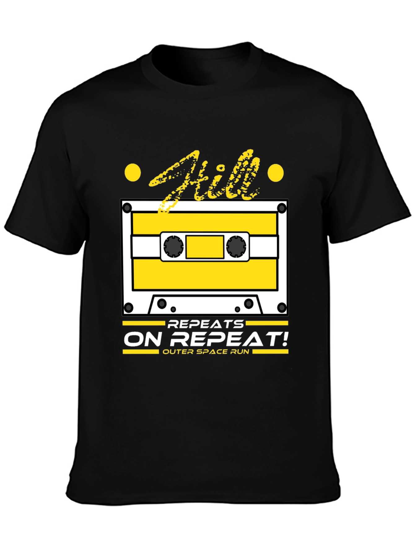 Repeats on Repeat T-Shirt - Cassette Tape Design