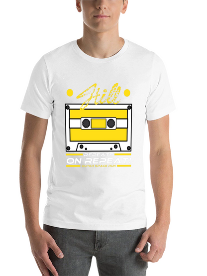 Repeats on Repeat T-Shirt - Cassette Tape Design