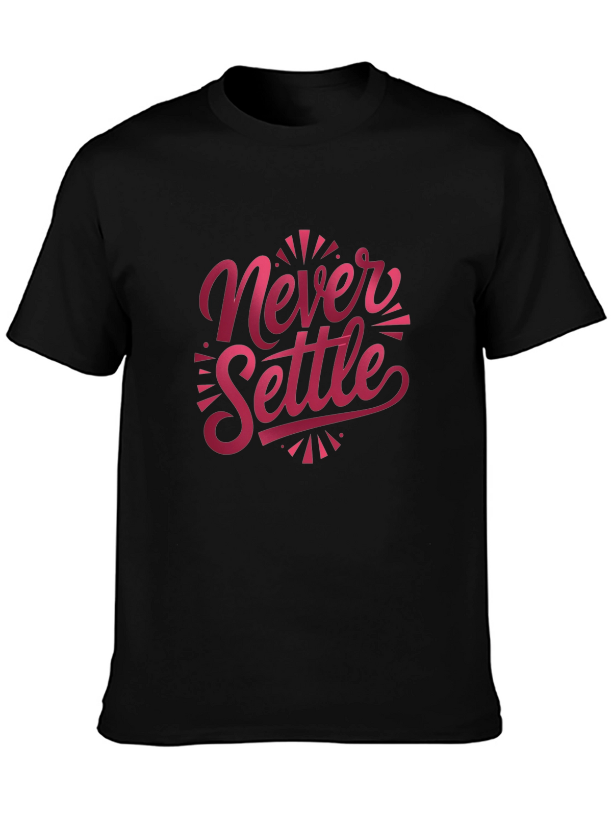 Never Settle Graphic T-Shirt