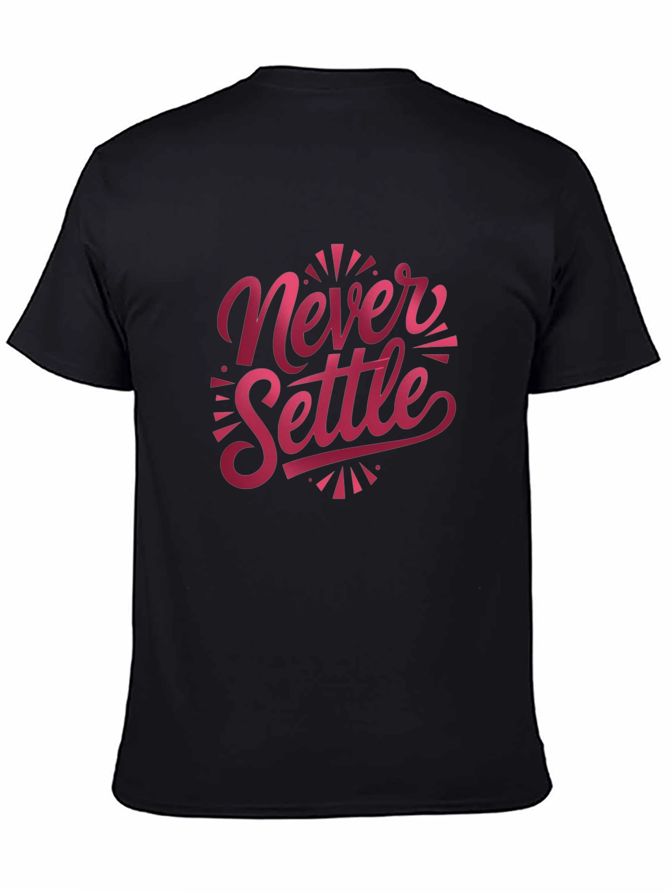 Never Settle Graphic T-Shirt