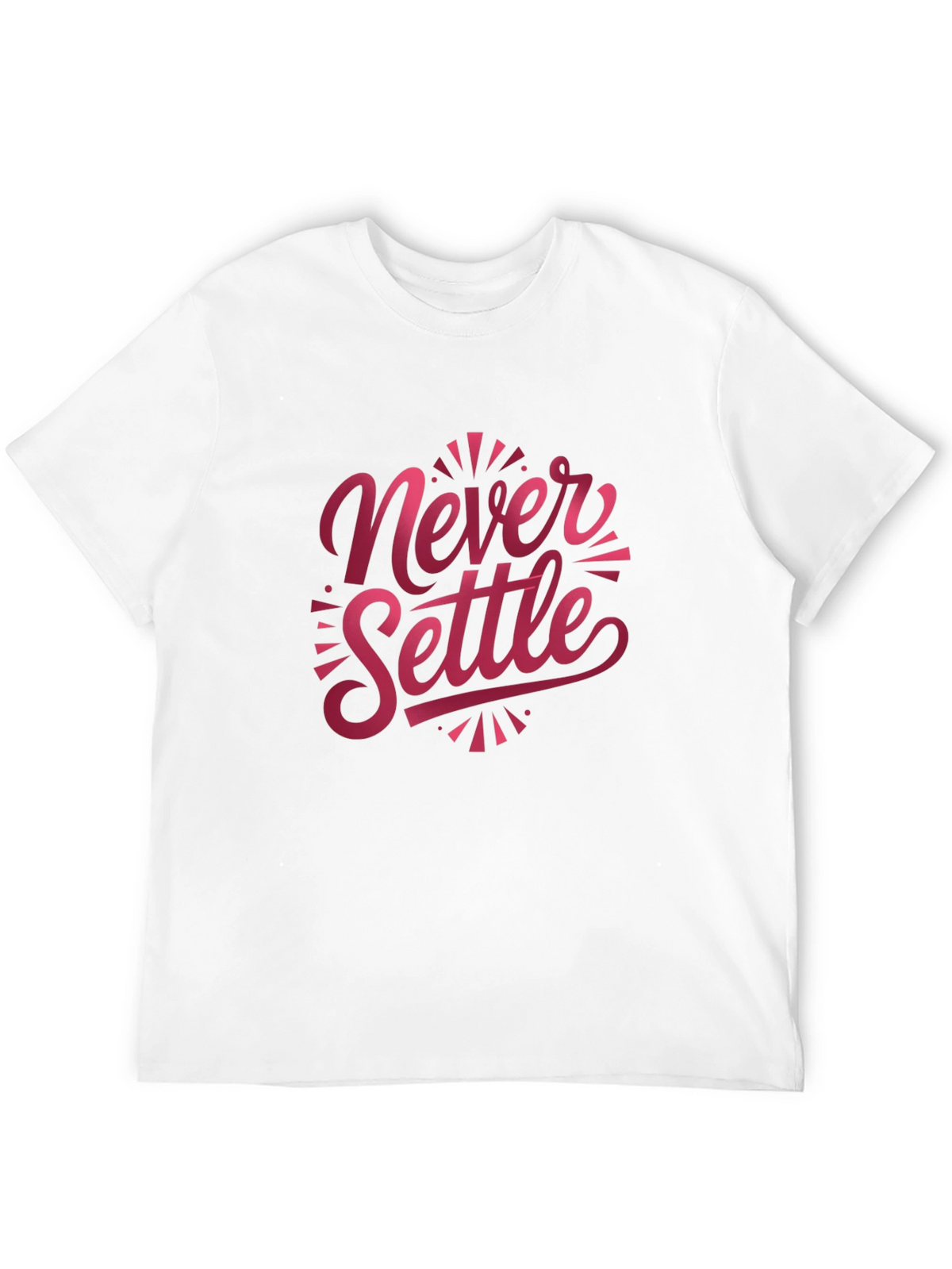 Never Settle Graphic T-Shirt