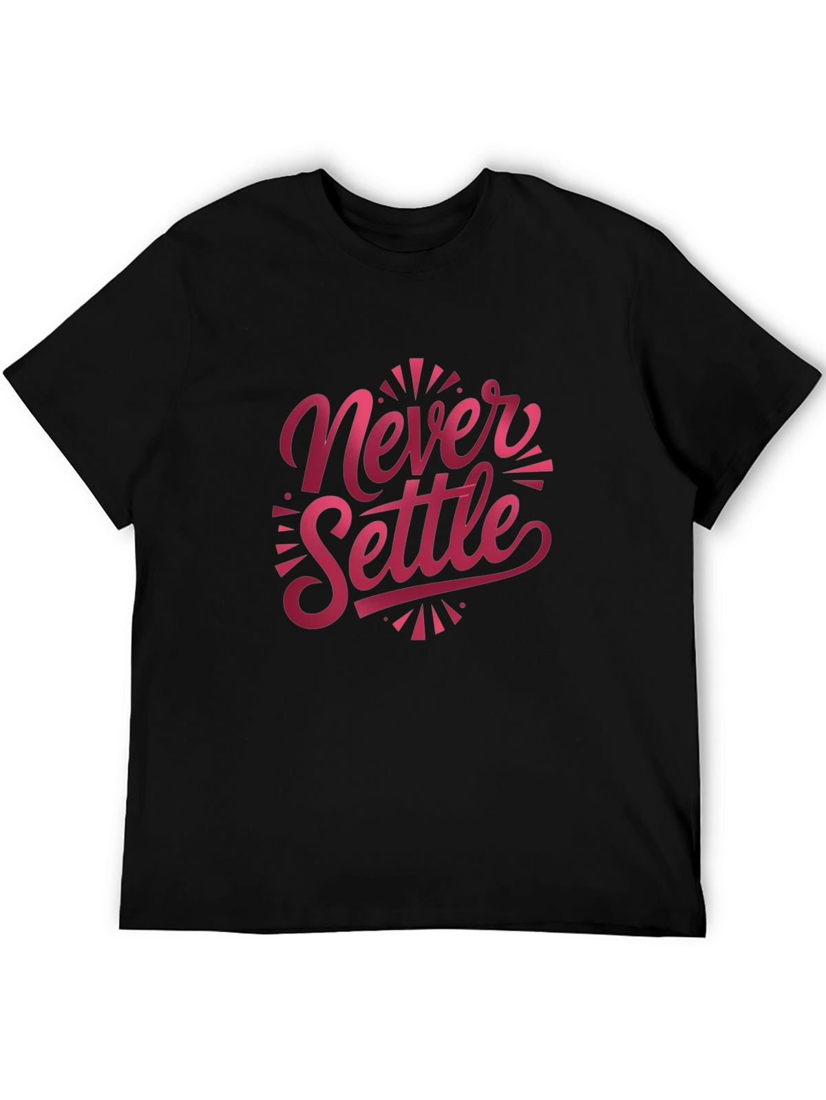 Never Settle Graphic T-Shirt