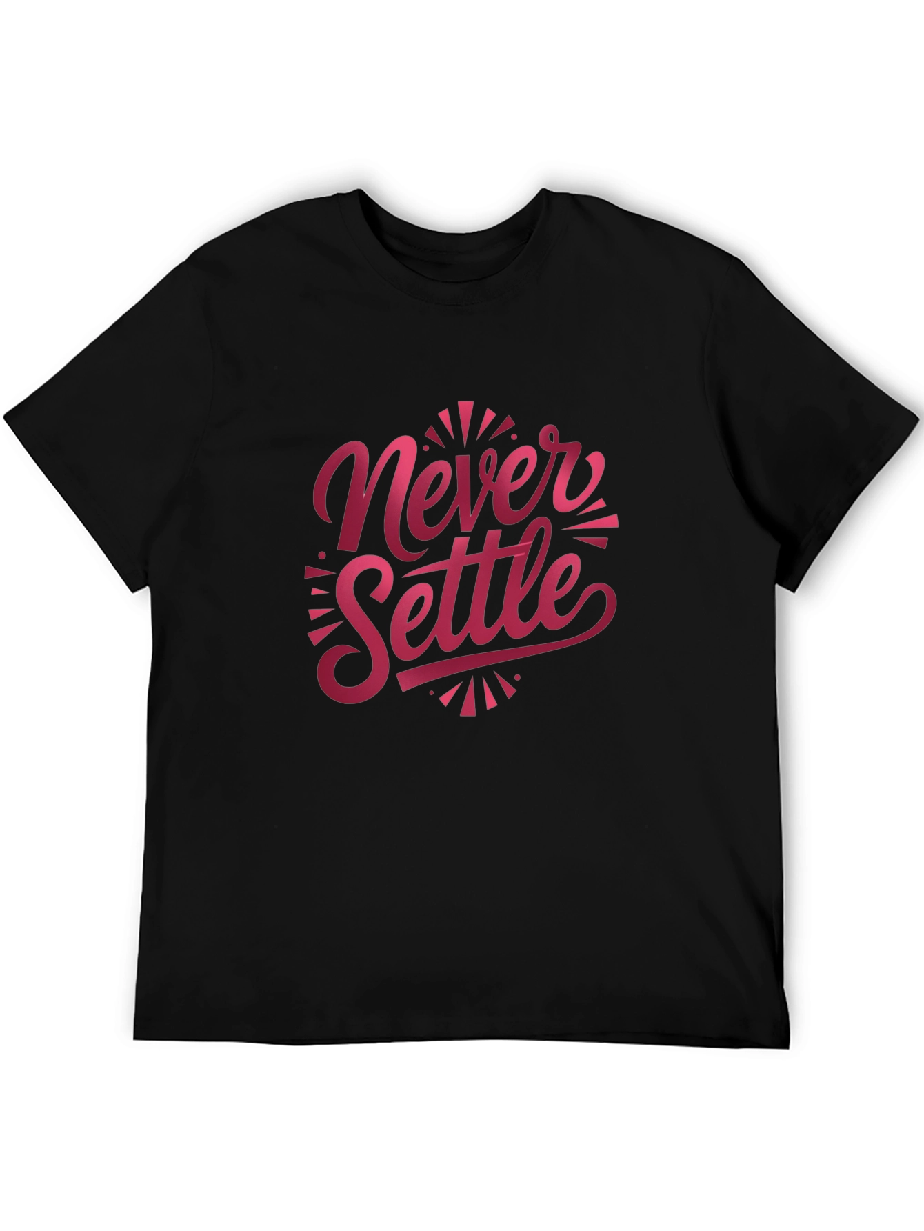 Never Settle Graphic T-Shirt