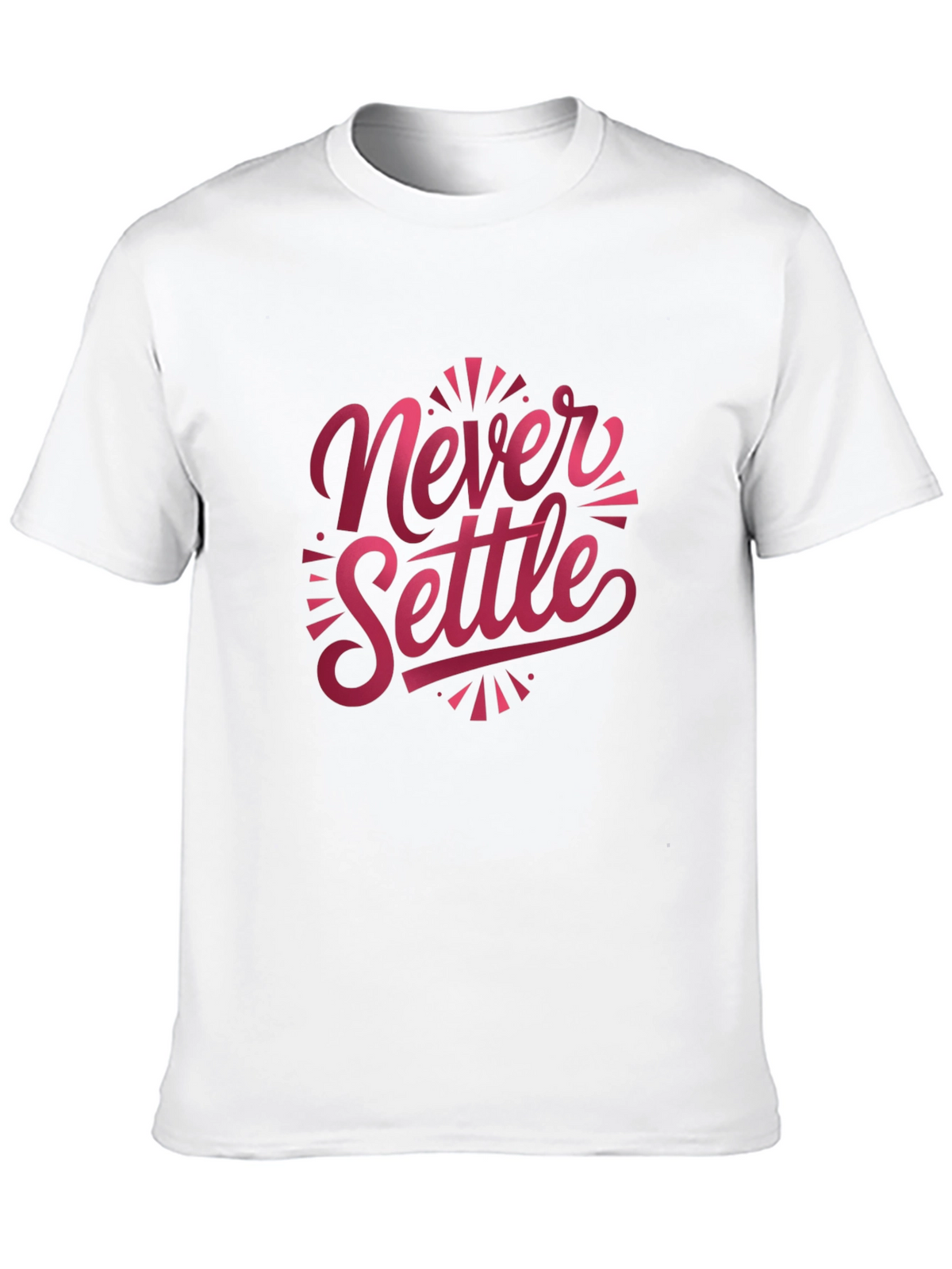 Never Settle Graphic T-Shirt